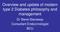 Overview and update of modern type 2 Diabetes philosophy and management. Dr Steve Stanaway Consultant Endocrinologist BCU