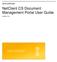 NetClient CS Document Management Portal User Guide