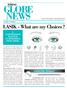 GLOBE NEWS. LASIK - What are my Choices? A COMPREHENSIVE SELECTION OF INSTRUMENTS FROM KATENA. Katzen Flap Unzipper FOR OPHTHALMIC PROFESSIONALS