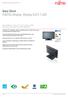 Data Sheet FUJITSU Display Display E22T-7 LED