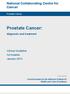 Prostate Cancer: National Collaborating Centre for Cancer. diagnosis and treatment. Clinical Guideline. January 2014. Prostate Cancer.