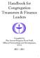 Handbook for Congregation Treasurers & Finance Leaders. Compiled by The Annual Program Fund Staff, Office of Stewardship and Development, UUA