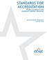 STANDARDS FOR ACCREDITATION OF BACCALAUREATE AND GRADUATE NURSING PROGRAMS SUPPLEMENTAL RESOURCE AUGUST 2015