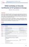 ENISA workshop on Security Certification of ICT products in Europe
