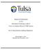 Request for Information 13-713 Information Technology Audit of Voice over Internet Protocol (VOIP) System. City of Tulsa-Internal Auditing Department
