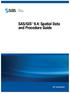 SAS/GIS 9.4: Spatial Data and Procedure Guide