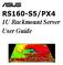 RS160-S5/PX4 1U Rackmount Server User Guide