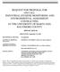 REQUEST FOR PROPOSAL FOR ON-CALL INDUSTRIAL HYGIENE MONITORING AND ENVIRONMENTAL ASSESSMENT CONTRACTING UNIVERSITY OF MARYLAND, BALTIMORE COUNTY