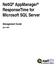 NetIQ AppManager ResponseTime for Microsoft SQL Server