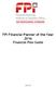 FPI Financial Planner of the Year 2016 Financial Plan Guide