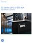 SG Series UPS 10-150 kva. high efficiency systems