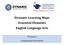 Dynamic Learning Maps Essential Elements English Language Arts. Version 2 Comparison Document