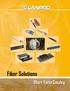 Fiber Solutions Short Form Catalog