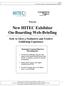 New HITEC Exhibitor On-Boarding Web-Briefing