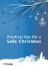 Practical tips for a. Safe Christmas