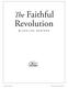 The Faithful. Revolution. b l a c k l i n e m a s t e r s. 1998 RCL Benzinger Permission is granted to duplicate