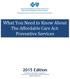 What You Need to Know About The Affordable Care Act: Preventive Services