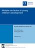 Multiple risk factors in young children s development