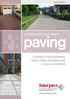 August 2008. Uniclass L534:L217. understanding permeable. paving GUIDANCE FOR DESIGNERS, DEVELOPERS, PLANNERS AND LOCAL AUTHORITIES. www.paving.org.