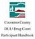 Coconino County DUI / Drug Court Participant Handbook