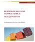 BUSINESS IN WEST AND CENTRAL AFRICA: