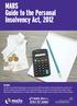 MABS Guide to the Personal Insolvency Act, 2012