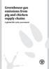 Greenhouse gas emissions from pig and chicken supply chains. A global life cycle assessment