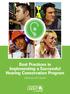 Best Practices in Implementing a Successful Hearing Conservation Program