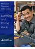 Licensing and Pricing Guide