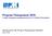 Program Management 2010: A study of program management in the U.S. Federal Government. Sponsored by the Project Management Institute June 2010