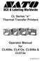 CL Series e Thermal Transfer Printers