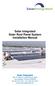 Solar Integrated Solar Roof Panel System Installation Manual