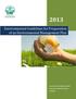 Environmental Guidelines for Preparation of an Environmental Management Plan