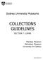 COLLECTIONS GUIDELINES
