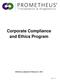 Corporate Compliance and Ethics Program Effective as adopted on February 21, 2012