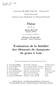 Thèse. Évaluation de la fiabilité des éléments de charpente de grues à tour
