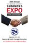 September 4 & 5, 2013. Sponsor & Booth Package Information. www.sanmarcostexas.com/businessexpo