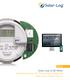 NEW. Solar-Log & GE Meter Residential Solar PV Monitoring & Metering Built into a Single Device