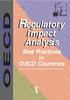 OECD. Regulatory. Impact Analysis. Best Practices in OECD Countries
