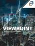 VIEWPOINT 2016 COMMERCIAL REAL ESTATE TRENDS REPORT