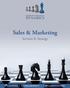 Sales & Marketing Services & Strategy