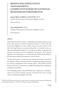 RESOLVING INSOLVENCY MANAGEMENT: COMPETITIVENESS OF NATIONAL BUSINESS ENVIRONMENTS 1