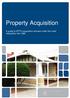 Property Acquisition. A guide to DPTI s acquisition process under the Land Acquisition Act 1969