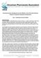 Case Study Activity: Managing Overactive Bladder in the Community Pharmacy Answers to Interactive Questions and Resources