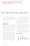 The HR services industry