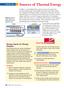 7 Sources of Thermal Energy