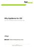Why AppSense for VDI. How User Virtualization performs and adds value. Page 1 of 2 1999-2012 AppSense Ltd. All Rights Reserved.