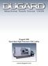 DUGARD. Machine Tools Since 1939. Dugard 400 Slant Bed High Precision CNC Lathe. www.dugard.com