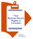 Your Medical Record Rights in Colorado