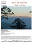 BEST OF BHUTAN. 9 Nights / 10 Days